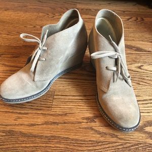 J. Crew Macalister Wedge Boots in Nut - 7